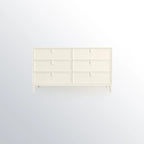 Modern White Bedroom Accent Cabinet with Multi-Size Options