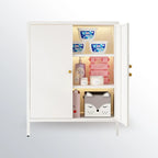 3/4 Shelves Wooden Storage Cabinet with Standard Length