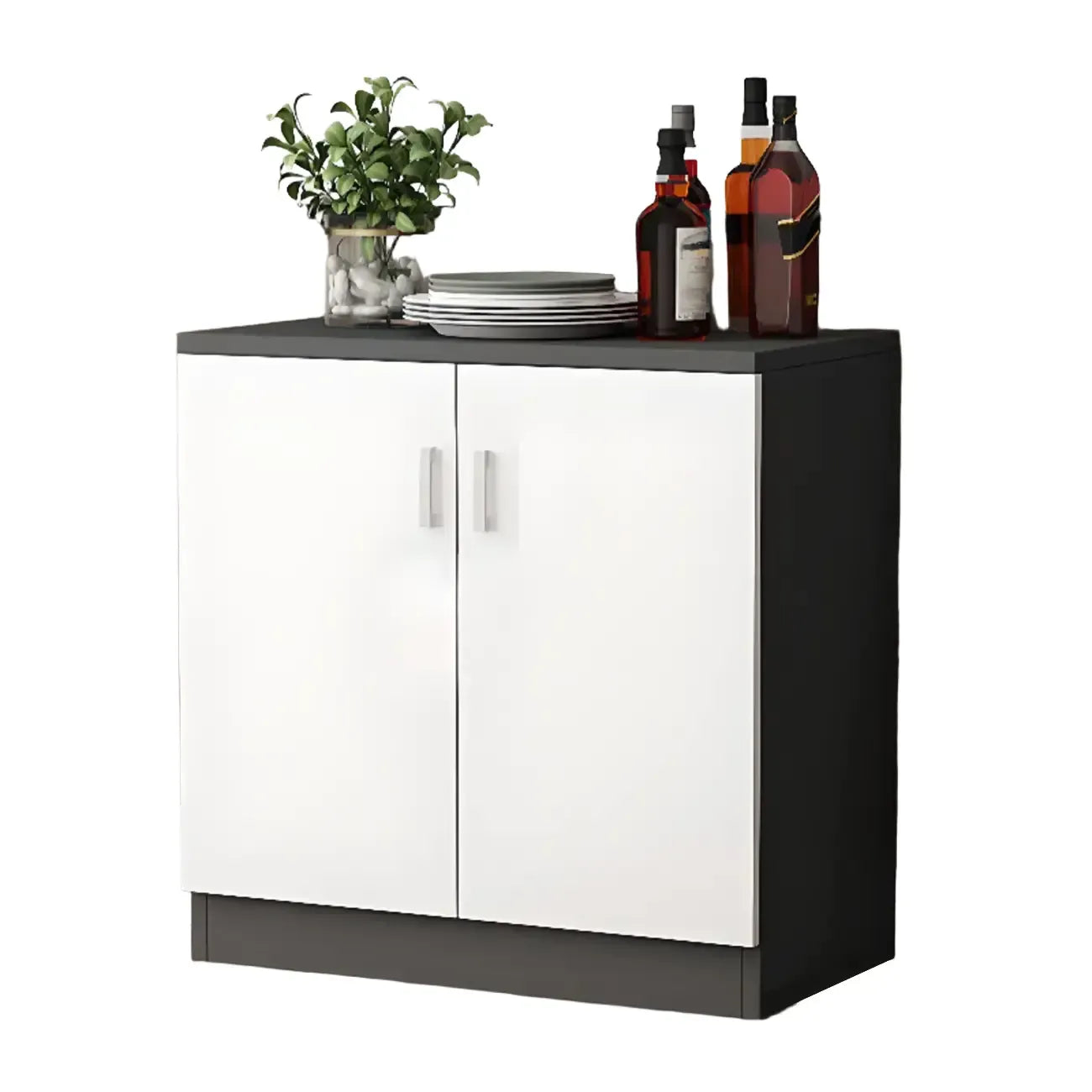 Modern Manufactured Wood Kitchen Cabinet, Free Standing