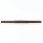 Modish Walnut Oval Acrylic LED Vanity Light