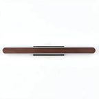 Modish Walnut Oval Acrylic LED Vanity Light