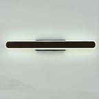 Modish Walnut Oval Acrylic LED Vanity Light