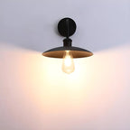 Industrial Black Metal Wall Light with LED for Outdoors