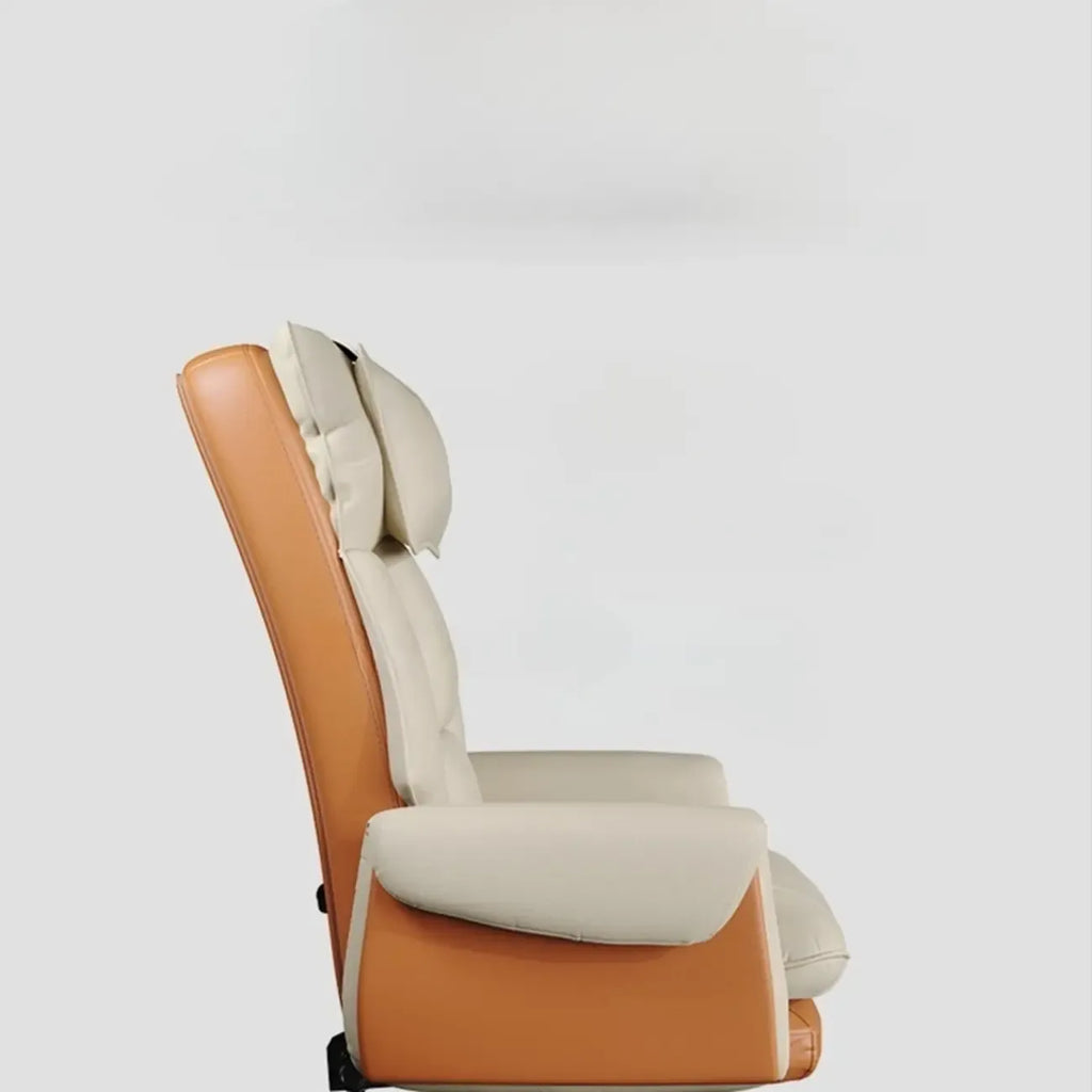 Modern High Back Ergonomic Leather Swivel Executive Office Chair