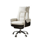 Modern High Back Ergonomic Leather Swivel Executive Office Chair