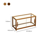 Elegant Wooden Table Top Curio Cabinet with Sliding Doors