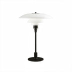 HomeyFad Post-Modern Tiered LED Table Lamp with Built-In Power