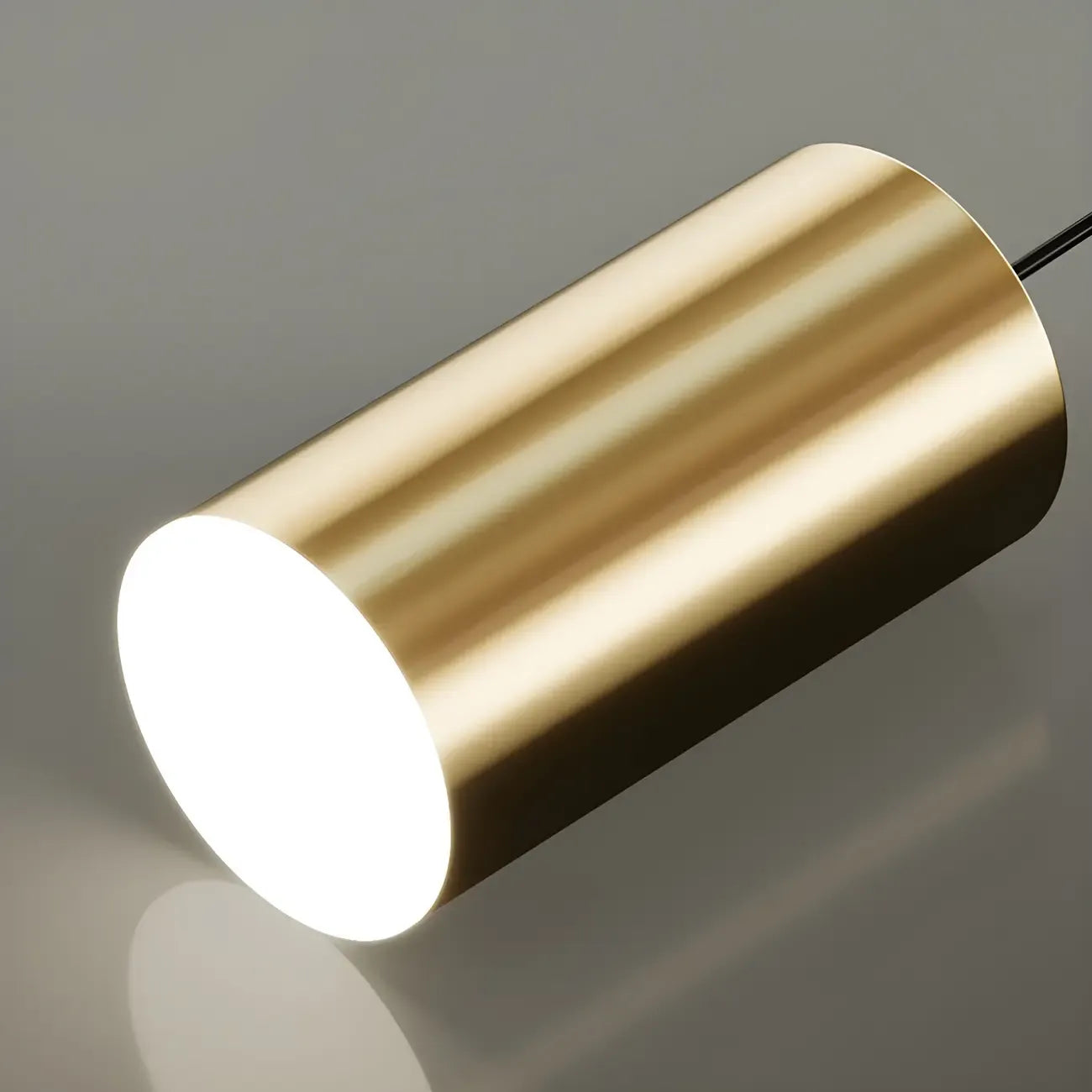 39.5H Sleek Dimmable Black LED 2-Light Wall Lamp for Bedside