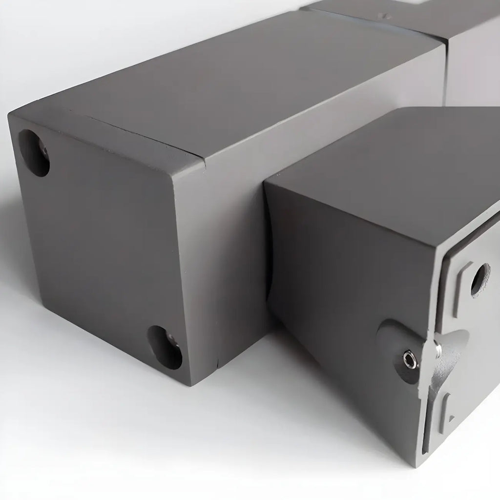 Modern Black Rectangle Acrylic Shade LED Outdoor Wall Light