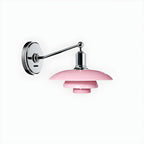 Mini 3 Tiers Wall Sconce with Glass Shade for Living Room