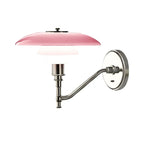 Mini 3 Tiers Wall Sconce with Glass Shade for Living Room