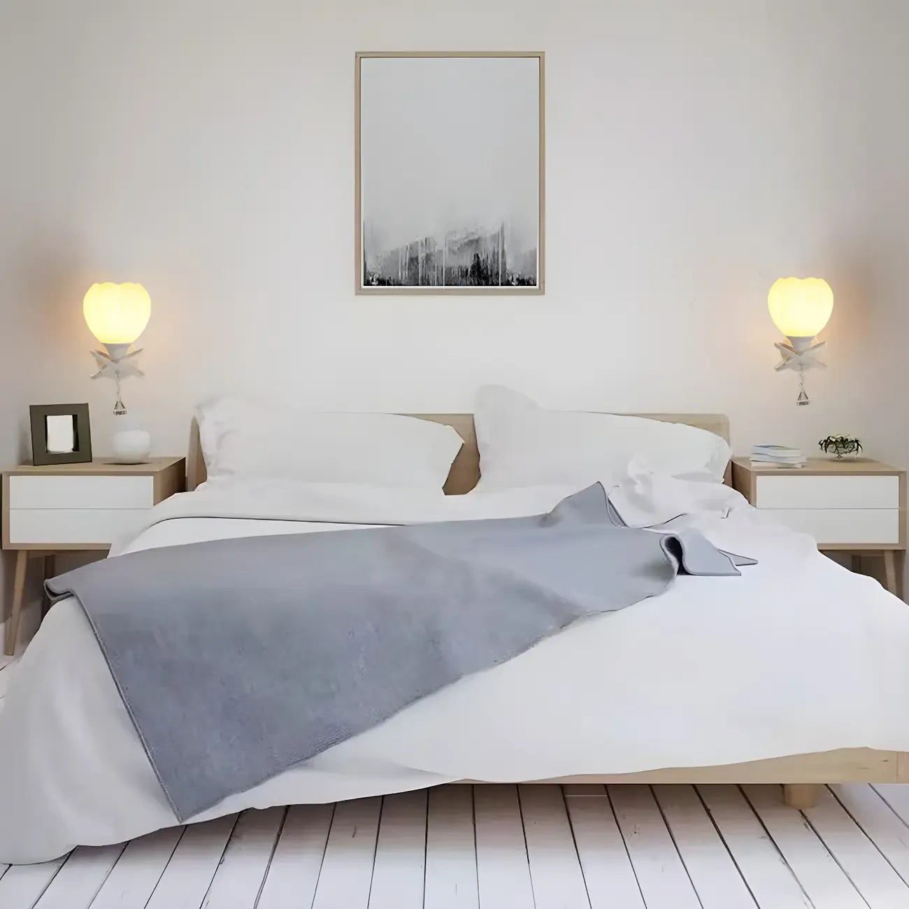 10 to 14 Inch Vintage Floral Wall Sconce for Interior Spaces