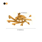 Globe White LED Semi Flush Ceiling Light for Living Room