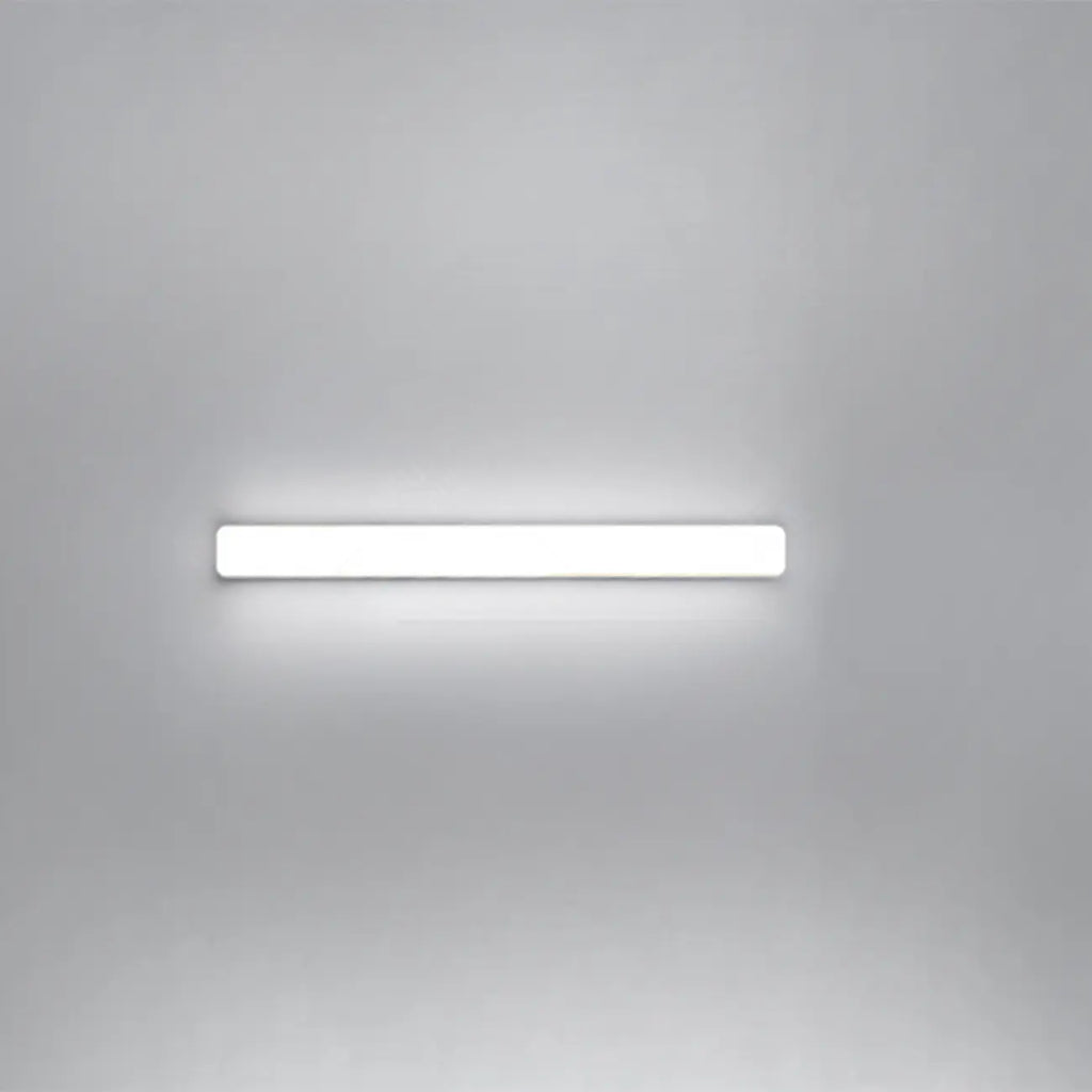 Glam Tube LED Vanity Light with Plastic Shade for Bathroom