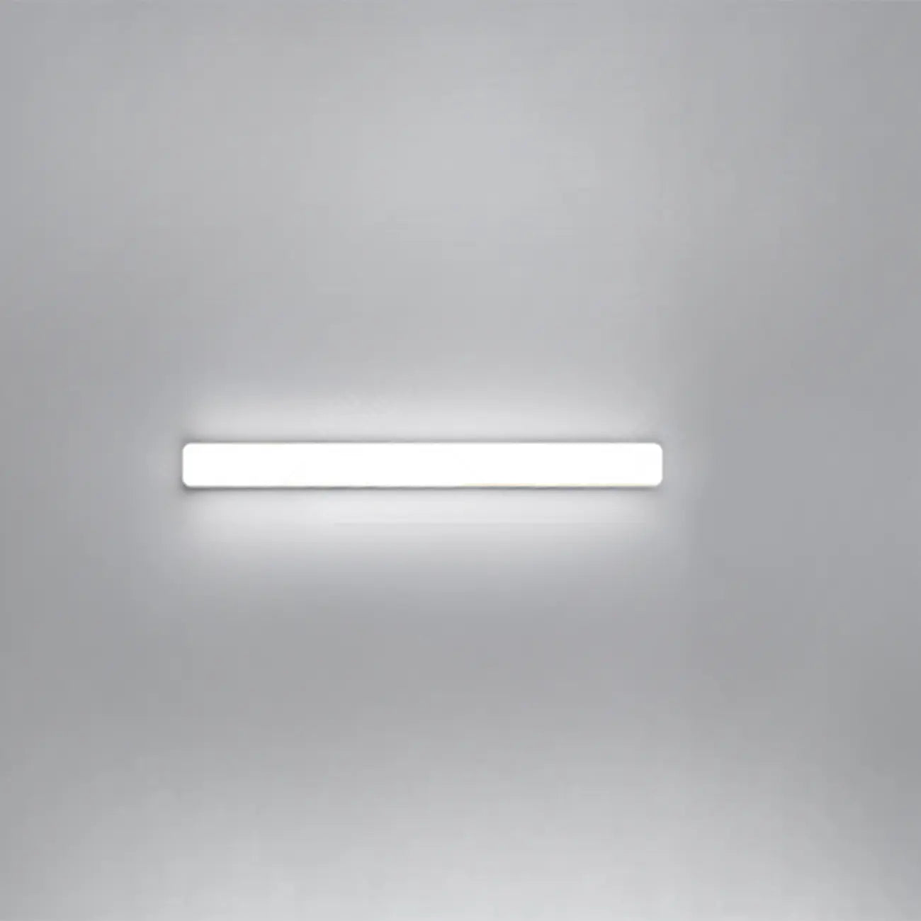 Glam Tube LED Vanity Light with Plastic Shade for Bathroom