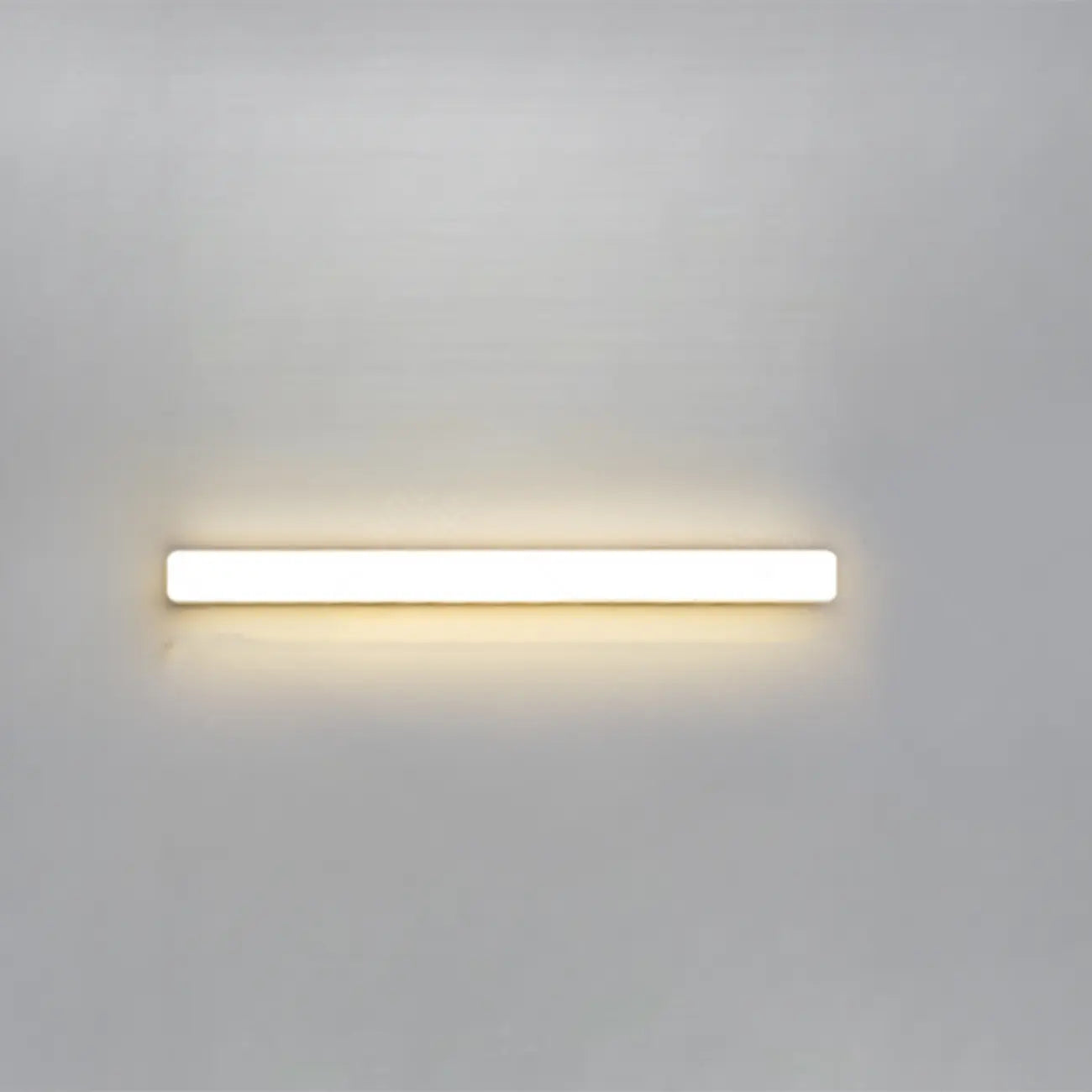 Glam Tube LED Vanity Light with Plastic Shade for Bathroom