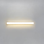 Glam Tube LED Vanity Light with Plastic Shade for Bathroom