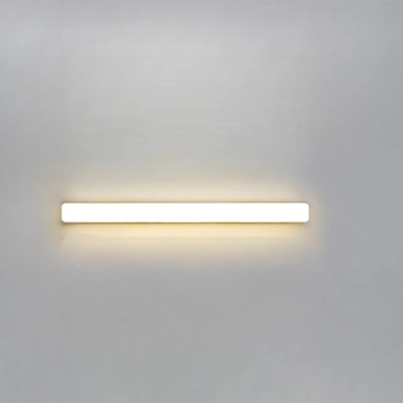 Glam Tube LED Vanity Light with Plastic Shade for Bathroom