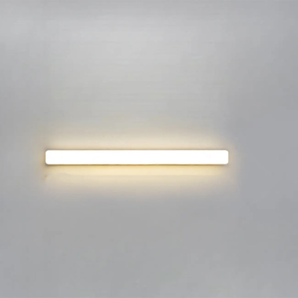 Glam Tube LED Vanity Light with Plastic Shade for Bathroom