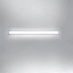 Glam Tube LED Vanity Light with Plastic Shade for Bathroom