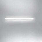 Glam Tube LED Vanity Light with Plastic Shade for Bathroom