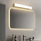 Glam Tube LED Vanity Light with Plastic Shade for Bathroom