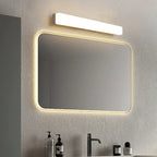 Glam Tube LED Vanity Light with Plastic Shade for Bathroom