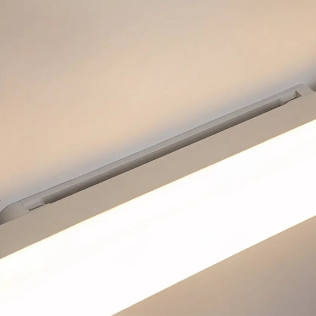 Glam Tube LED Vanity Light with Plastic Shade for Bathroom