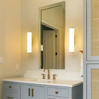 Modern Minimalist Tube LED Bathroom Vanity Light Fixture