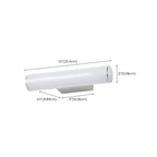Modern Minimalist Tube LED Bathroom Vanity Light Fixture