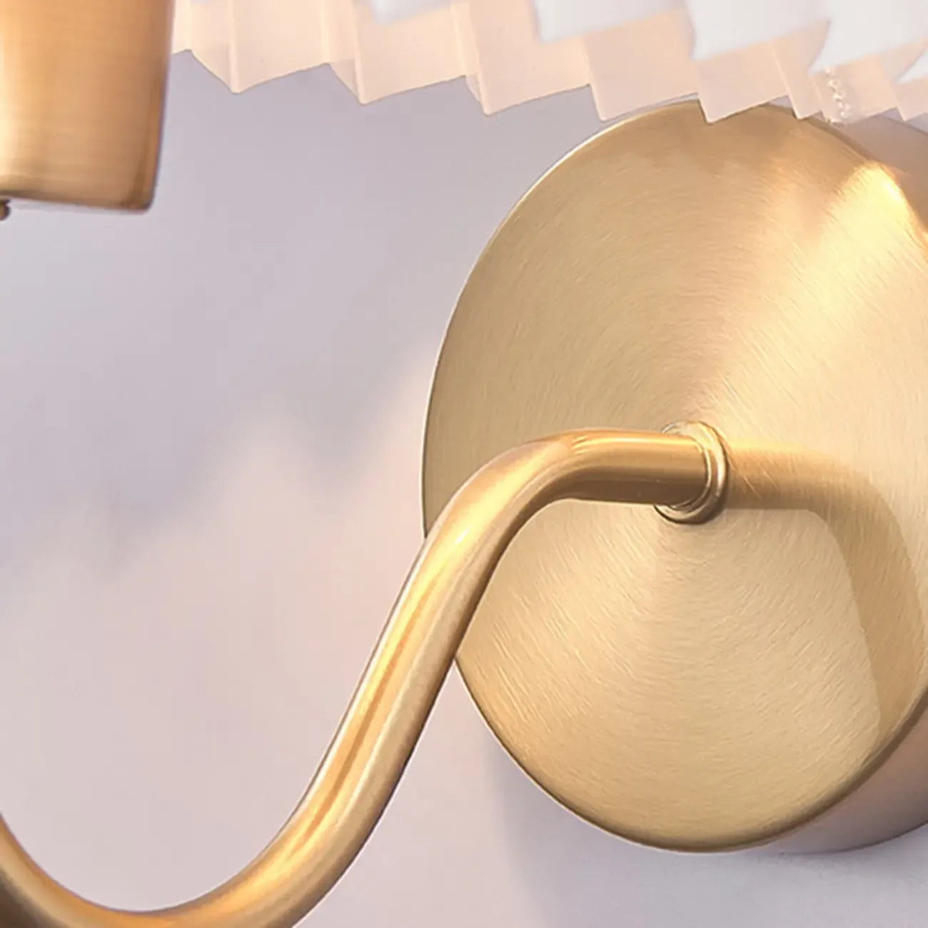 Modern Wall Sconce with Fabric Shade for Bedside Lighting