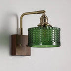 Modern Cylinder LED Glass Wall Sconce for Living Room