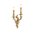 Modern Indoor Ornate Brass Wall Sconce for Hallway Lighting