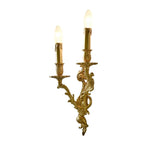 Modern Indoor Ornate Brass Wall Sconce for Hallway Lighting