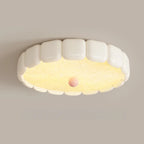 Modern Circle LED Flush Ceiling Light for Residential Spaces