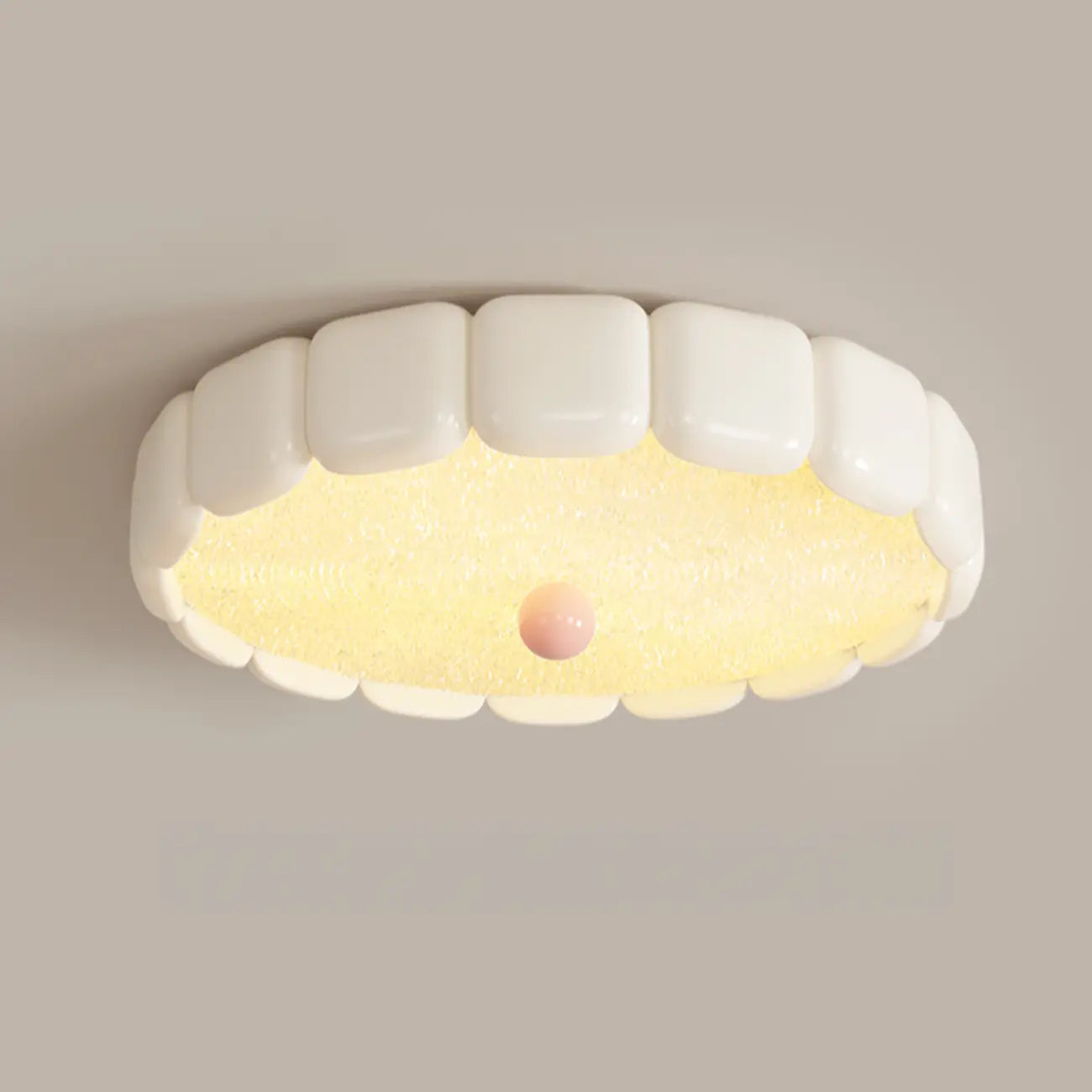 Modern Circle LED Flush Ceiling Light for Residential Spaces