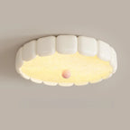 Modern Circle LED Flush Ceiling Light for Residential Spaces