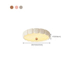 Modern Circle LED Flush Ceiling Light for Residential Spaces