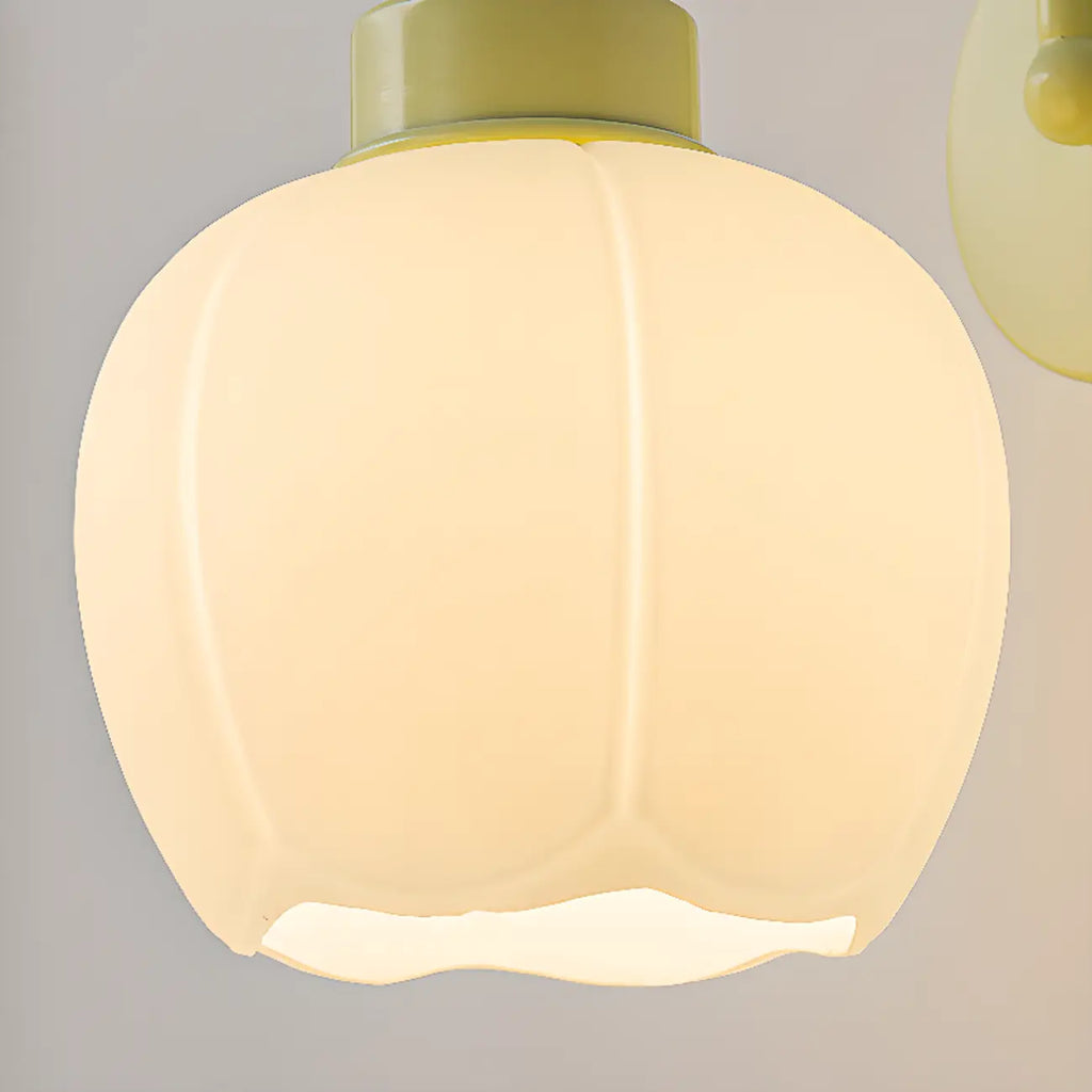 10 to 14 Inch Modern Globe LED Wall Sconce for Bedroom Decor