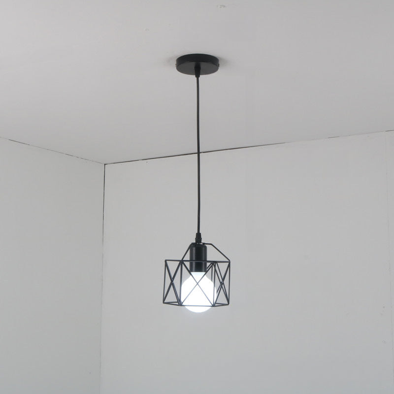Industrial Black 1/3 Light Pendant Lights for Kitchen Island Hanging