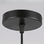 Industrial Black 1/3 Light Pendant Lights for Kitchen Island Hanging
