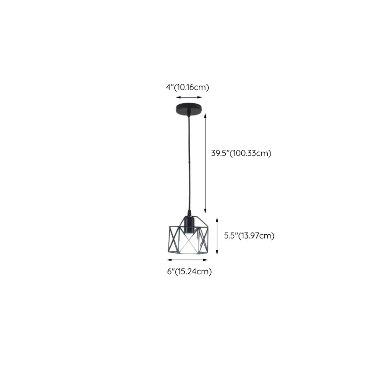 Industrial Black 1/3 Light Pendant Lights for Kitchen Island Hanging