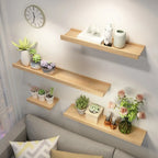Nordic Rectangular Lumber Wall-Mounted Storage Racks