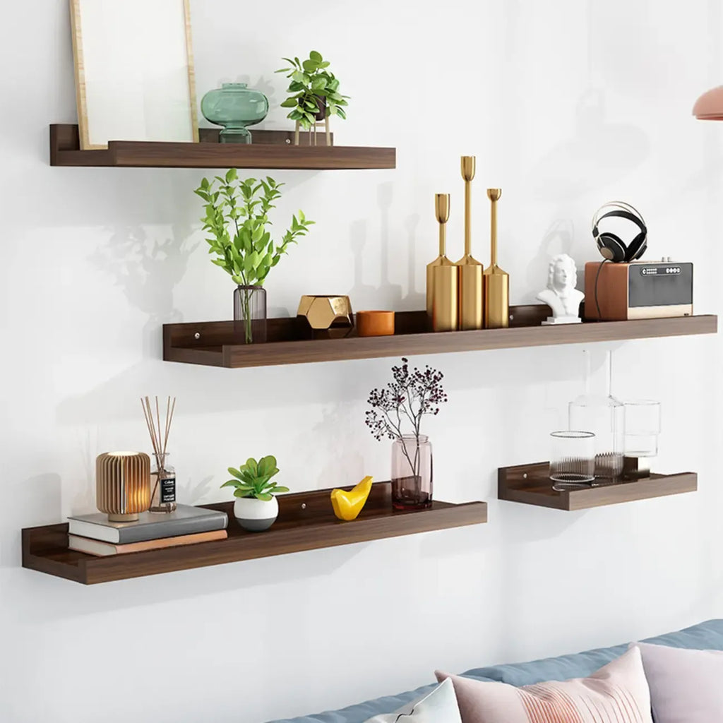 Nordic Rectangular Lumber Wall-Mounted Storage Racks