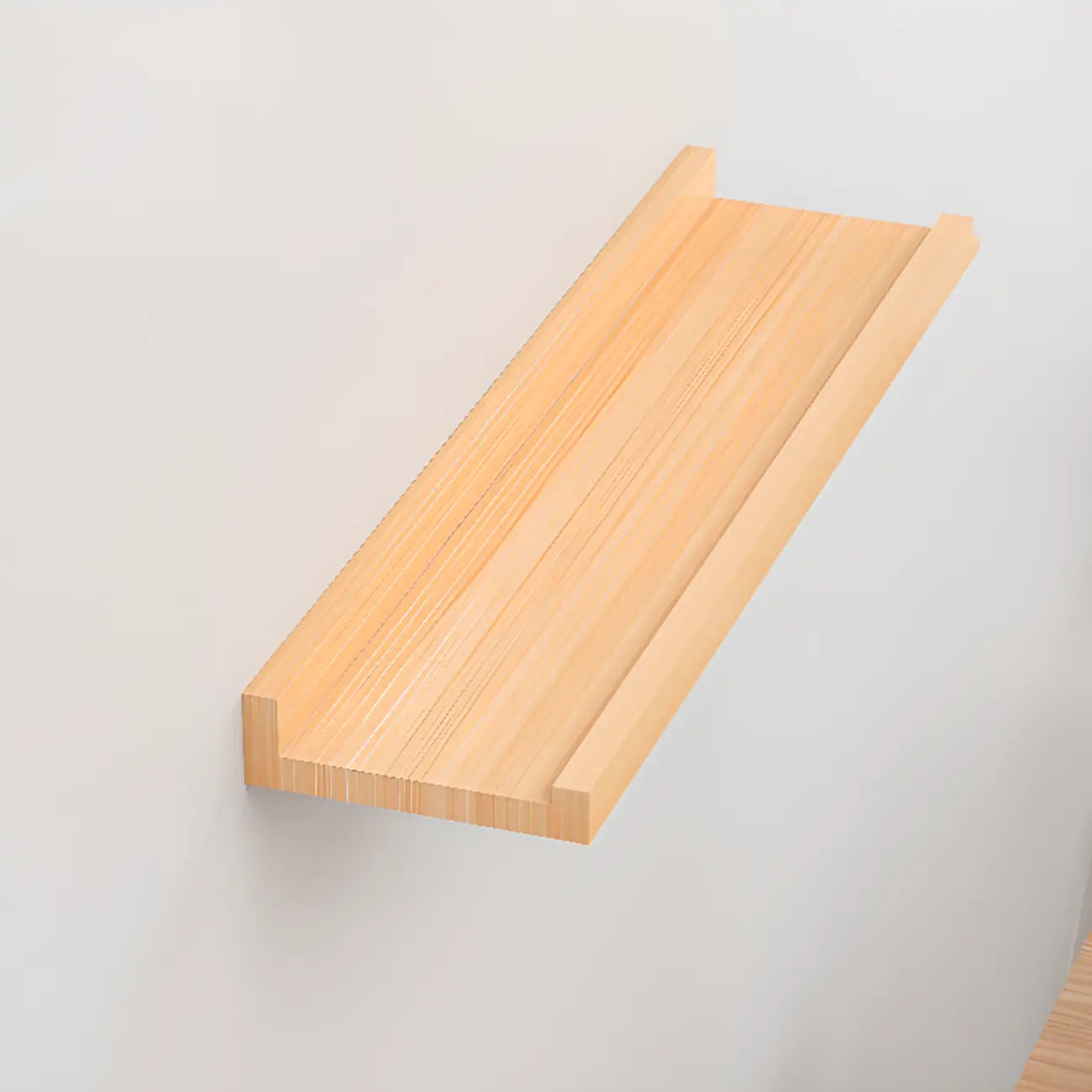 Nordic Rectangular Lumber Wall-Mounted Storage Racks