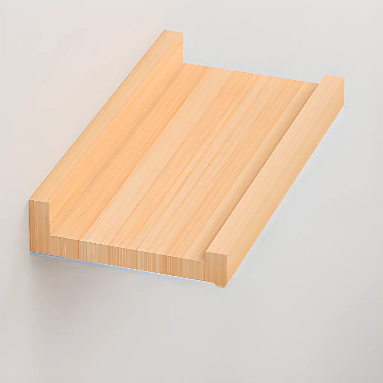 Nordic Rectangular Lumber Wall-Mounted Storage Racks