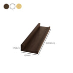 Nordic Rectangular Lumber Wall-Mounted Storage Racks