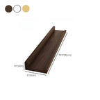 Nordic Rectangular Lumber Wall-Mounted Storage Racks