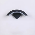 Modern Metal Arc Down Shade LED Outdoor Wall Sconce