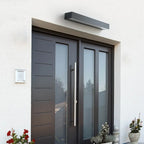 Morden Outdoor Wall Sconce with Frosted Glass Shade